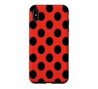 Carcasa para iPhone XS MAX Cute Ladybug Beetle Ladybird Ladybeetle Insect Red
