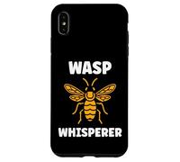 Carcasa para iPhone XS MAX Cute Little Wasp Funny Minimalist Simple Whisperer Wasp