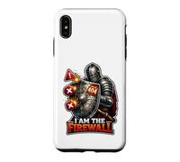 Carcasa para iPhone XS MAX Cyber Sentinel Knight Protegiendo tu ámbito Digital