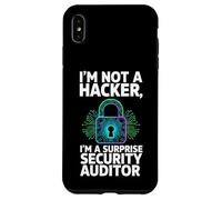 Carcasa para iPhone XS MAX Cybersecurity Pen Tester Not A Hacker Security Auditor