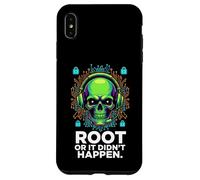 Carcasa para iPhone XS MAX Cybersecurity Root Access Hacker Linux Pentest