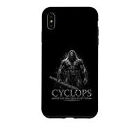 Carcasa para iPhone XS MAX Cyclops La Leyenda del Mito Griego Gigante de un Ojo