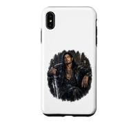 Carcasa para iPhone XS MAX Dark Fantasy King FAE, Corte, Estrellas, Plata, Romance