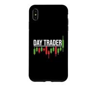Carcasa para iPhone XS MAX Day Trader - Estilo gráfico de negociación de acciones desgastadas