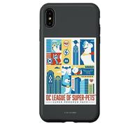 Carcasa para iPhone XS MAX DC League of Super-Pets Krypto, Ace and PB Ready for Action