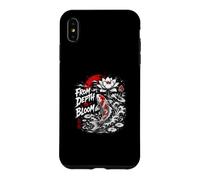 Carcasa para iPhone XS MAX De la Profundidad a la floración Koi Fish Lotus Rising