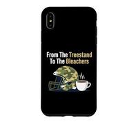 Carcasa para iPhone XS MAX De The Treestand a The Bleachers Sports Hunting Dad