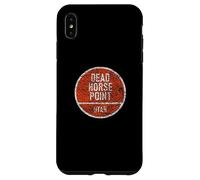 Carcasa para iPhone XS MAX Dead Horse Point Utah UT Nature Vacation Souvenir Design