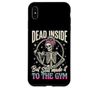 Carcasa para iPhone XS MAX Dead Inside But Still Made It To The Gym Culturista