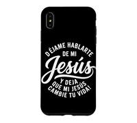 Carcasa para iPhone XS MAX Dejame Hablarte De Mi Jesus Cristiano Español Cristianos