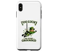 Carcasa para iPhone XS MAX Demasiado Afortunado para castigar Duendes Divertidos Lucky Joke Irish