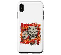 Carcasa para iPhone XS MAX Demon Mask Fire Duo Oni Print Edition Limited