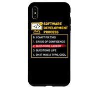 Carcasa para iPhone XS MAX Desarrollo de Software Ingeniero de Procesos Desarrollador Coder Geek