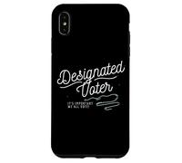 Carcasa para iPhone XS MAX Designated Voter Democracy Voting Gift For Registered Voters