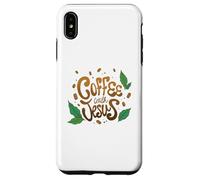 Carcasa para iPhone XS MAX Devoción Fiel al café con mi Salvador