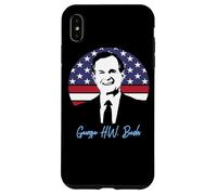 Carcasa para iPhone XS MAX Día del Presidente George H.W. Bush 41er Presidente 1989-1993