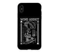 Carcasa para iPhone XS MAX Diagrama de Kitesurf Kiteboarding Adicto al Viento Kite Surf