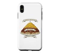 Carcasa para iPhone XS MAX Diagrama de montaña de Queso Espagueti anatomía del Chile de Cincinnati