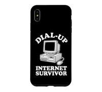 Carcasa para iPhone XS MAX Dial-Up Internet Survivor - Novedad sarcástica Divertida