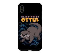 Carcasa para iPhone XS MAX Dibujos Animados Peludo Nutria Raza Amante De Animales Marinos Lindas Nutrias