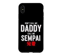 Carcasa para iPhone XS MAX Dicho Gracioso No llames a papá Llame Sempai