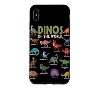 Carcasa para iPhone XS MAX Dinosaurios Lindos Amantes de los Animales jurásicos del Mundo