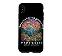 Carcasa para iPhone XS MAX Dios Convierte Las Piezas rotas en Obras maestras La fe Cristiana