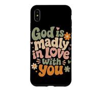 Carcasa para iPhone XS MAX Dios está locamente Enamorado de ti fe Cristiana inspiradora