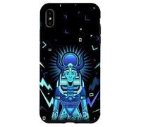 Carcasa para iPhone XS MAX Diosa Hathor Los Años 80 Antiguo Egipto Mística Egipcio