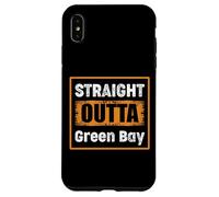 Carcasa para iPhone XS MAX Directamente de Green Bay Wisconsin USA Retro Vintage Humor