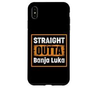 Carcasa para iPhone XS MAX Directamente Outta Banja Luka Bosnia y Herzegovina Retro