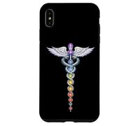 Carcasa para iPhone XS MAX Diseño Caduceo Energía Chakra - Despertar Kundalini