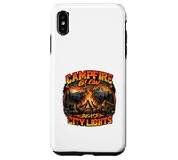 Carcasa para iPhone XS MAX Diseño Campfire Glow Beats City Lights para Aventuras al Aire Libre