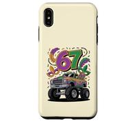 Carcasa para iPhone XS MAX Diseño de Carnaval de Mardi Gras Monster Car Truck 67