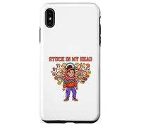 Carcasa para iPhone XS MAX Diseño de Conciencia Mental Atrapado en mi Cabeza Pensando Demasiado