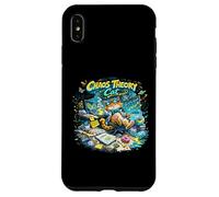 Carcasa para iPhone XS MAX Diseño de Gato de teoría del Caos - Gato científico Nerd
