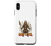 Carcasa para iPhone XS MAX Diseño de Guerrero Egipcio Antiguo de Nivel de Dios