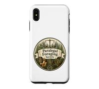 Carcasa para iPhone XS MAX Diseño de la Ley de Caza de Hongos de la Sociedad Paralegal de Búsqueda de Hongos