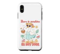 Carcasa para iPhone XS MAX Diseño de Pato con Texto en inglés There is Sunshine in My Soul