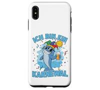 Carcasa para iPhone XS MAX Diseño Divertido de Carnaval con Texto en alemán Ich Bin Ein Karneg