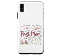Carcasa para iPhone XS MAX Diseño First Mom Blessed New Motherhood Mama