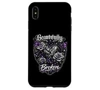 Carcasa para iPhone XS MAX Diseño gótico EMO bellamente Roto