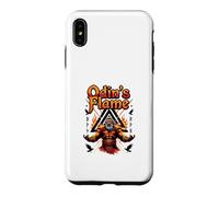 Carcasa para iPhone XS MAX Diseño mítico del símbolo del Poder del Dios del Fuego Guerrero