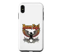 Carcasa para iPhone XS MAX Diseño mitológico con símbolo nórdico del Sigilo del Cuervo