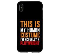 Carcasa para iPhone XS MAX Disfraz de dramaturgo para Personas Que escriben escritores de guiones