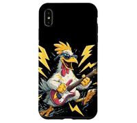 Carcasa para iPhone XS MAX Disfraz de Pollo con Guitarra eléctrica Bold Shades