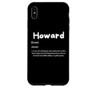 Carcasa para iPhone XS MAX Disfraz Personalizado Personalizado de Howard Definition para Howards