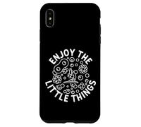 Carcasa para iPhone XS MAX Disfruta de Las pequeñas Cosas - Biólogo de microscopio y bacterias