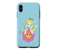 Carcasa para iPhone XS Max Disney Alice in Wonderland Afternoon Flowers Retro Color
