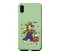 Carcasa para iPhone XS Max Disney Donald Duck Halloween Scarecrow Trick-or-Treat Icons